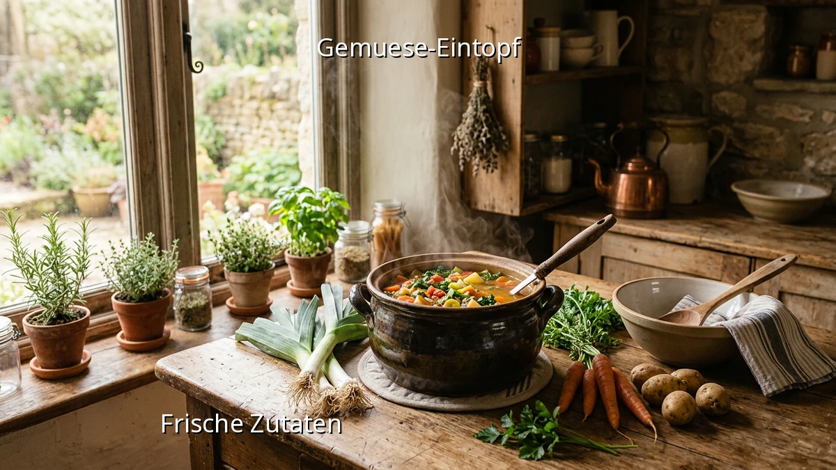 Einfacher Gemüse-Eintopf für Anfänger
